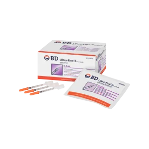 Ultra-Fine II Syringe 31G 0.3mL 8mm